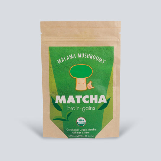 Superfood Mushroom Matcha with Lion's Mane